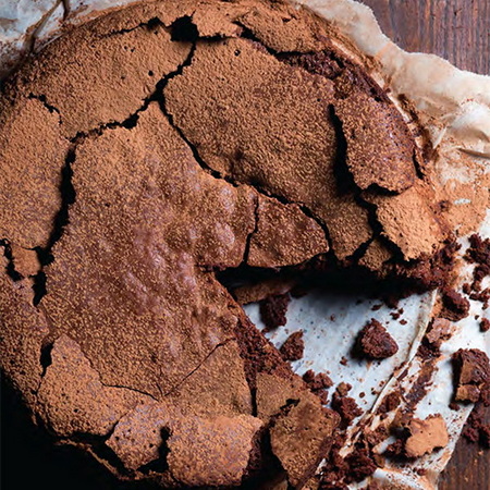 Cardamom Flourless Chocolate Cake